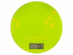 Cantar de bucatarie Hausberg HB-6010, 5kg Functie Tara, Oprire automata, Verde